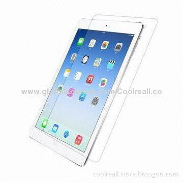 Waterproof 0.33mm 9H Toughened Glass Screen Protector for iPad 5, Easy to Clean